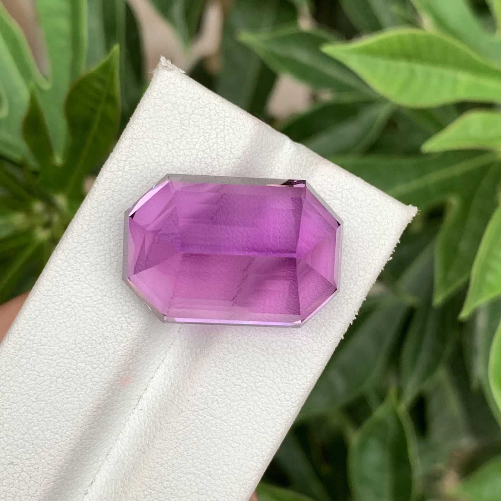 51.65 CT Natural Pinkish Purple Kunzite Octagonal Shape Loose Gemstone — view 2